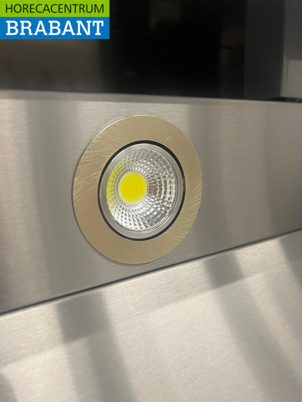 HCB stainless steel extractor hood fume hood Premium-line motor 1500 cubic meters oblique model 140 cm 230V Horeca - Image 6