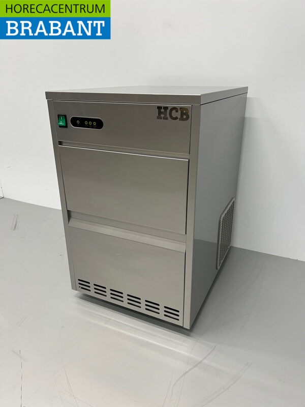 HCB stainless steel ice cube machine ice cube machine 30 kg p/d 230V Horeca - Image 3