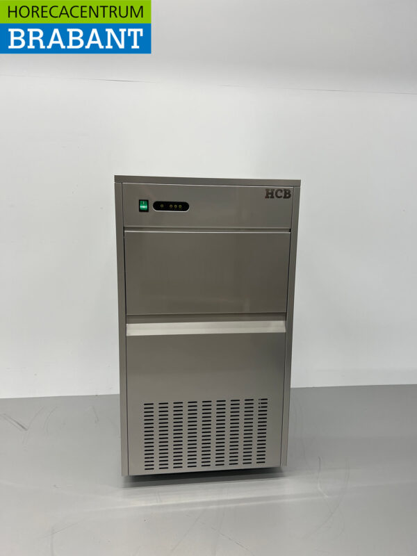 HCB stainless steel ice cube machine ice cube machine 80 kg p/d 230V Horeca