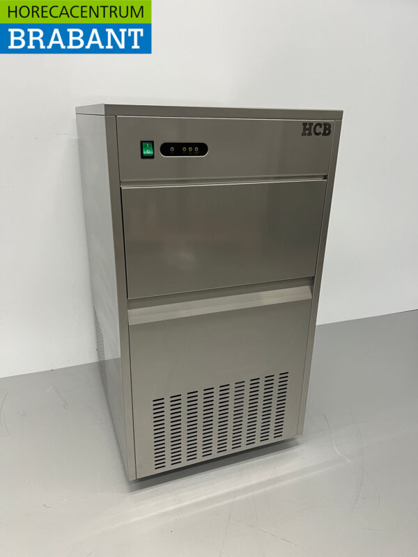 HCB stainless steel ice cube machine ice cube machine 80 kg p/d 230V Horeca - Image 2