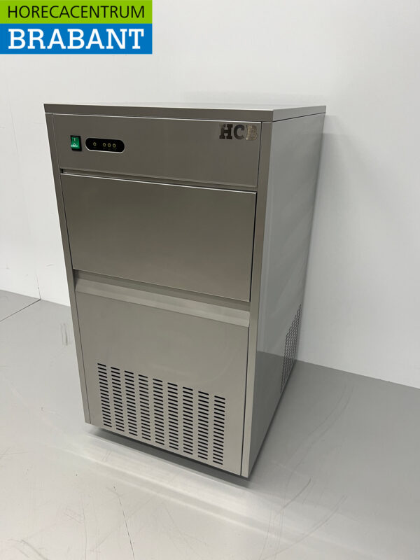 HCB stainless steel ice cube machine ice cube machine 80 kg p/d 230V Horeca - Image 3