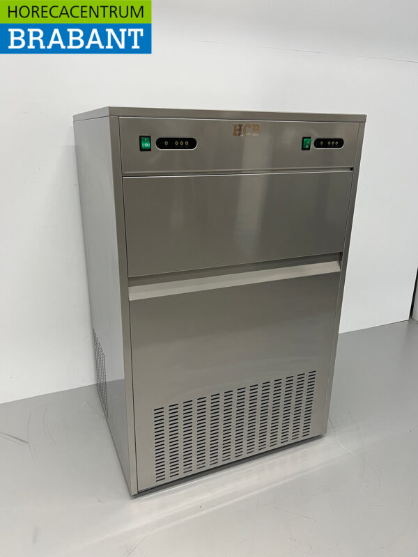 HCB stainless steel ice cube machine ice cube machine 100 kg p/d 230V Horeca - Image 2