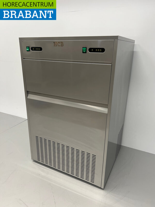 HCB stainless steel ice cube machine ice cube machine 100 kg p/d 230V Horeca - Image 3
