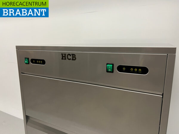 HCB stainless steel ice cube machine ice cube machine 100 kg p/d 230V Horeca - Image 4