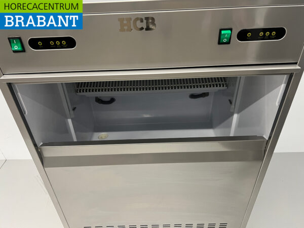 HCB stainless steel ice cube machine ice cube machine 100 kg p/d 230V Horeca - Image 6