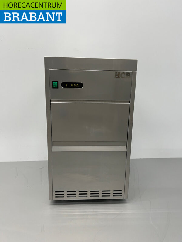 HCB stainless steel Peeling ice machine Chushed ice 50 kg per day 230V Catering