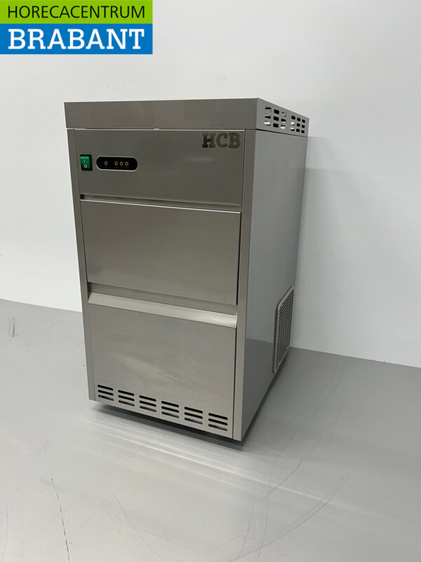 HCB stainless steel Peeling ice machine Chushed ice 50 kg per day 230V Catering - Image 3