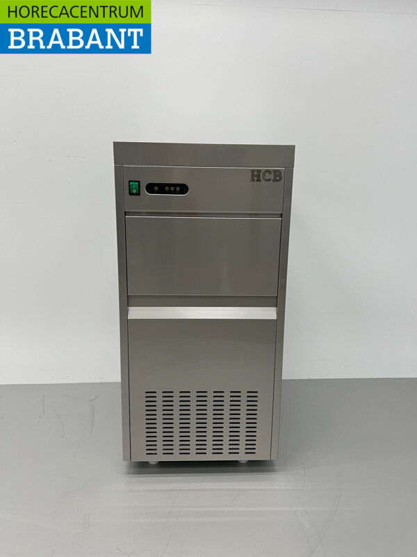 HCB stainless steel Peeling ice machine Chushed ice 85 kg per day 230V Catering