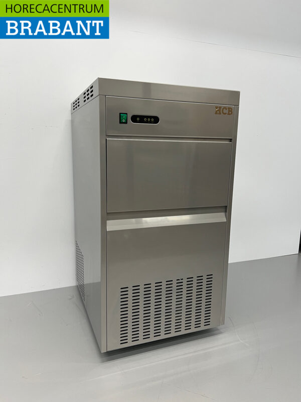 HCB stainless steel Peeling ice machine Chushed ice 100 kg per day 230V Catering - Image 2