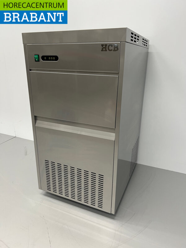 HCB stainless steel Peeling ice machine Chushed ice 100 kg per day 230V Catering - Image 3