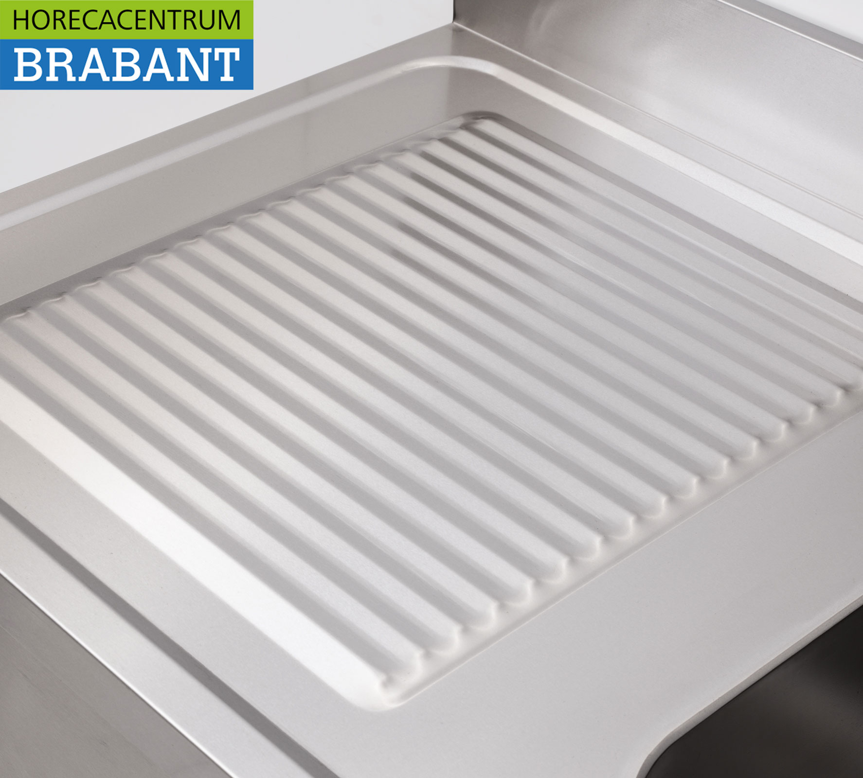 HCB stainless steel sink sink 120 x 60 cm Horeca - Image 5