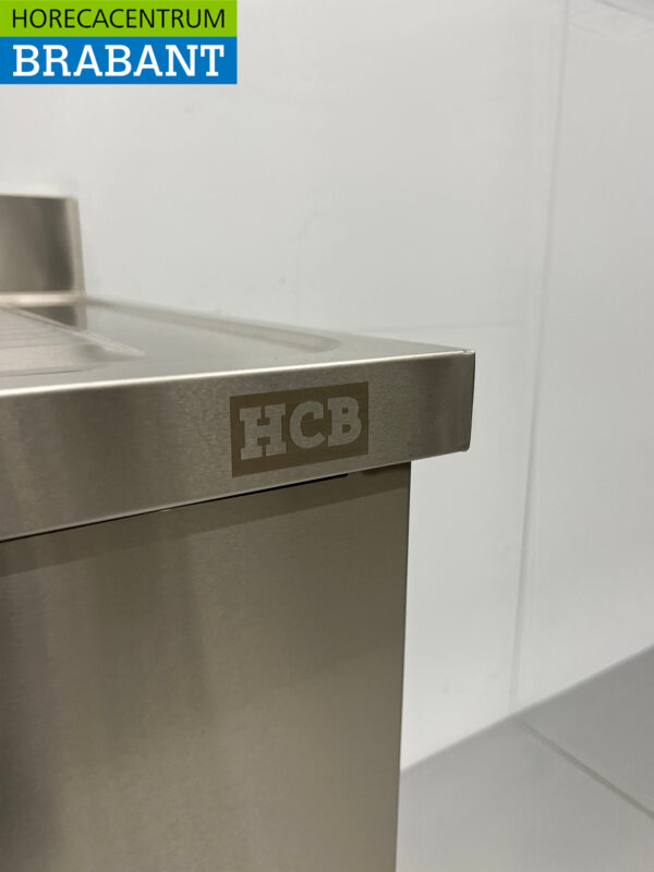 Stainless steel sink sink 100 x 60 cm Horeca - Image 5