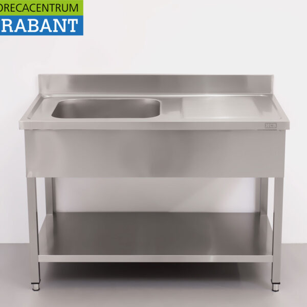 HCB stainless steel sink sink 120 x 60 cm Horeca