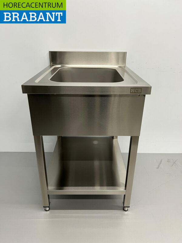 Stainless steel sink sink 60 x 70 cm Horeca