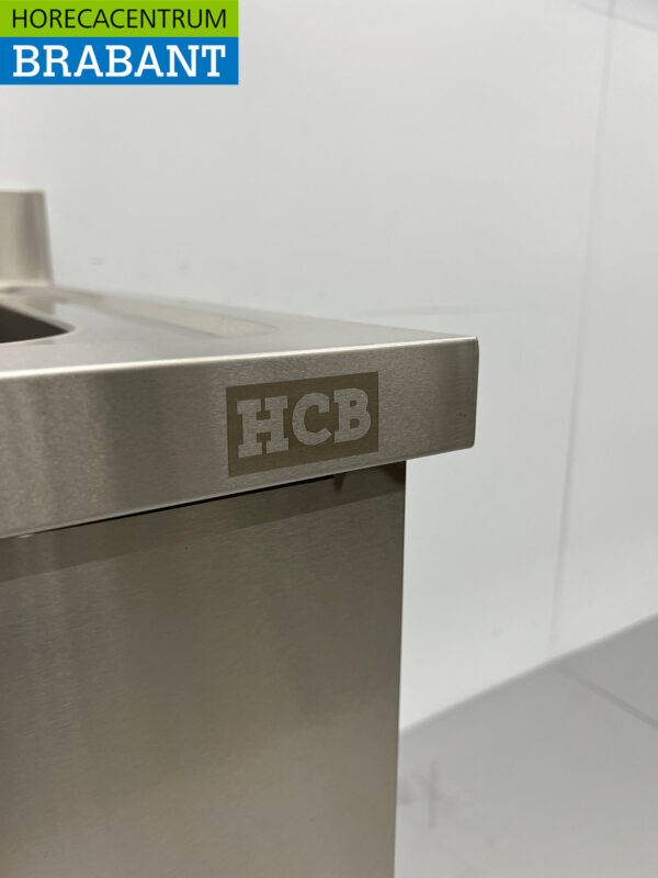 Stainless steel sink sink 60 x 70 cm Horeca - Image 5