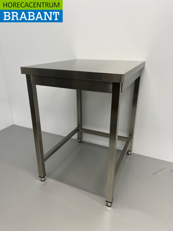 HCB Stainless Steel Work Table Basic-line 60 x 70 x 85 cm Catering - Image 2