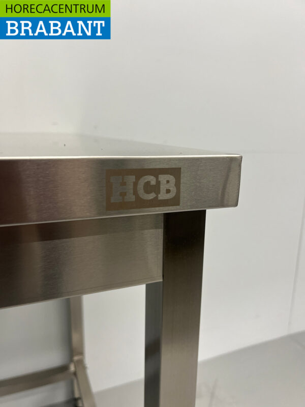 HCB Stainless Steel Work Table Basic-line 60 x 70 x 85 cm Catering - Image 4