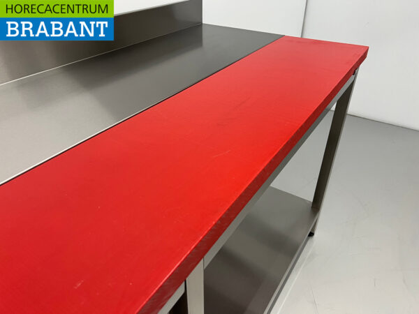 Stainless steel Polyethylene PE Cutting Table Work Table 200 cm Catering Butchery - Image 4