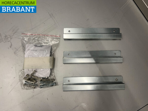 Stainless steel Wall Cupboard Cabinet Open model 160 cm Catering - Image 5