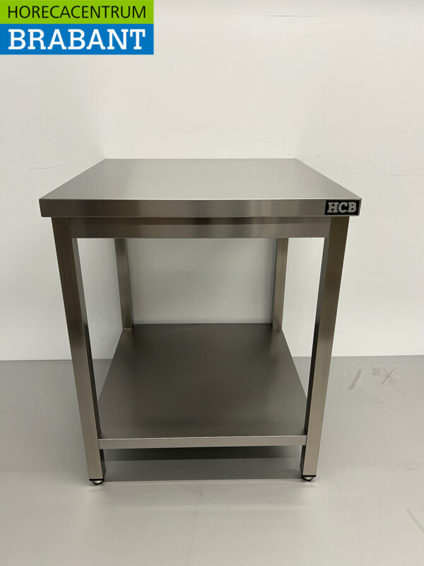 Stainless Steel Work Table Premium-line 70 x 70 x 85 cm Catering