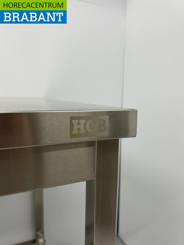 Stainless Steel Work Table Basic-line 140 x 70 x 85 cm Catering - Image 5