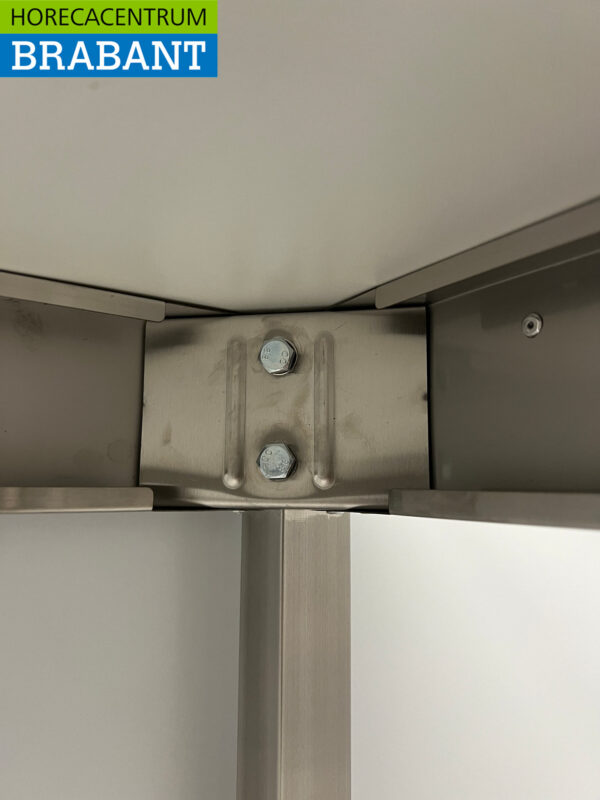 Stainless Steel Work Table Basic-line 140 x 70 x 85 cm Catering - Image 7