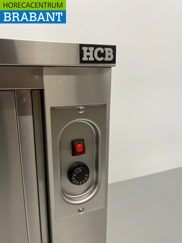 Stainless steel warming cabinet Plate warming cabinet 2 sliding doors Premium-line 160 cm Horeca - Image 5