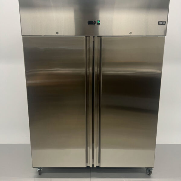 HCB stainless steel Double door 2 door Refrigerator Monoblock 1350 liters 230V Horeca