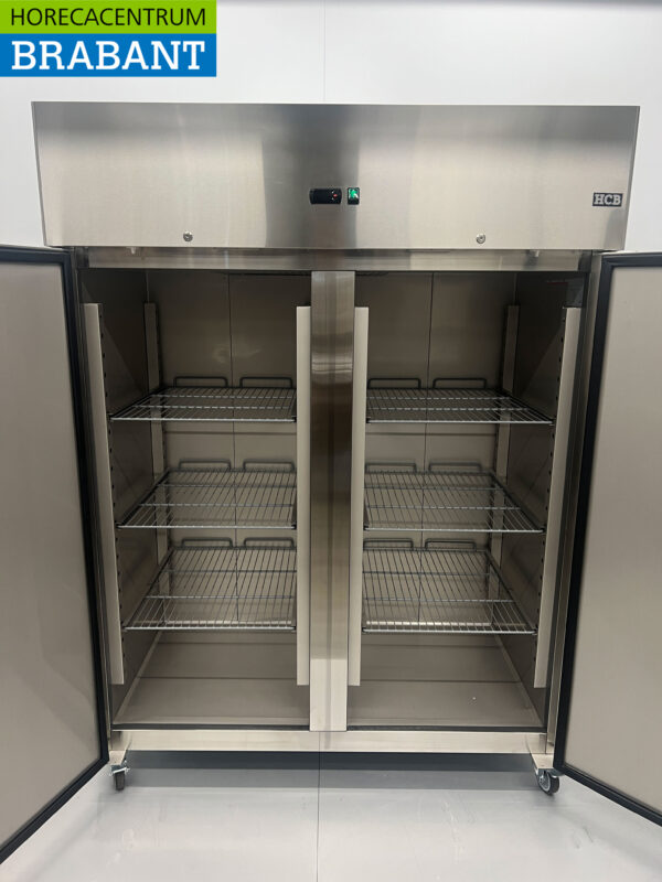 Stainless steel Double door 2-door Refrigerator Monoblock 1350 liters 230V Horeca - Image 4