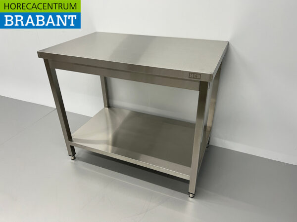 Stainless steel HCB Work Table Basic-line 100 x 60 x 85 cm Catering - Image 2