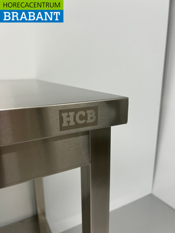 Stainless steel HCB Work Table Basic-line 100 x 60 x 85 cm Catering - Image 6