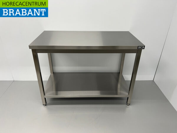 Stainless Steel Worktable Premium-line 120 x 60 x 85 cm Catering