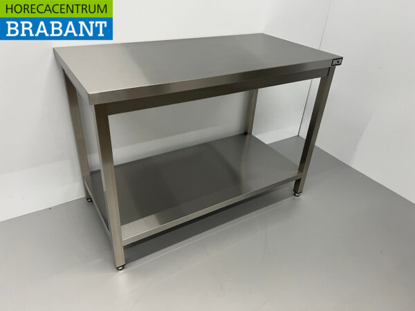 Stainless Steel Worktable Premium-line 120 x 60 x 85 cm Catering - Image 3