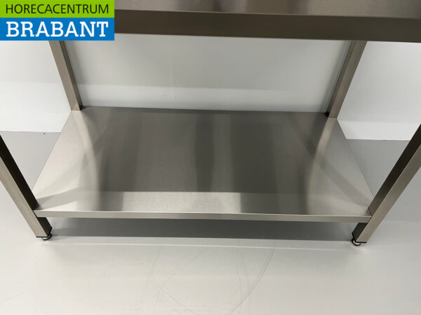 Stainless Steel Worktable Premium-line 120 x 60 x 85 cm Catering - Image 5