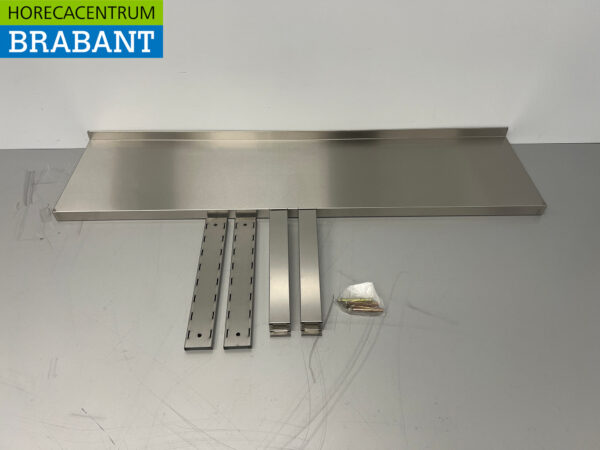HCB stainless steel Wall Shelf 120 x 30 cm Horeca