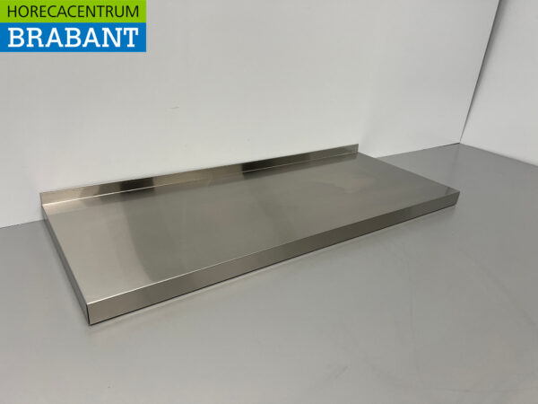 Stainless steel Wall Shelf 100 x 40 cm Horeca - Image 3