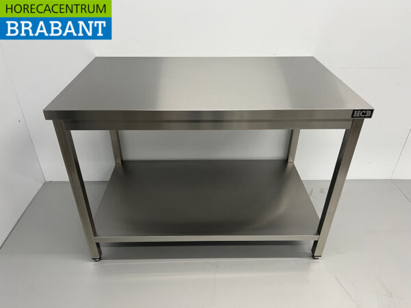 Stainless Steel Worktable Premium-line 120 x 70 x 85 cm Catering