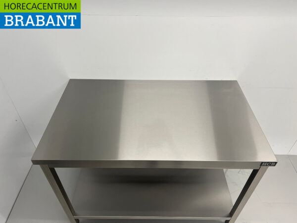 Stainless Steel Worktable Premium-line 120 x 70 x 85 cm Catering - Image 4