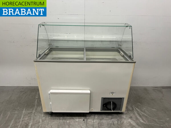 Mobile Combisteel Java Scoop ice cream display case 8 trays 230V Horeca - Image 5