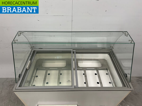 Mobile Combisteel Java Scoop ice cream display case 8 trays 230V Horeca - Image 6