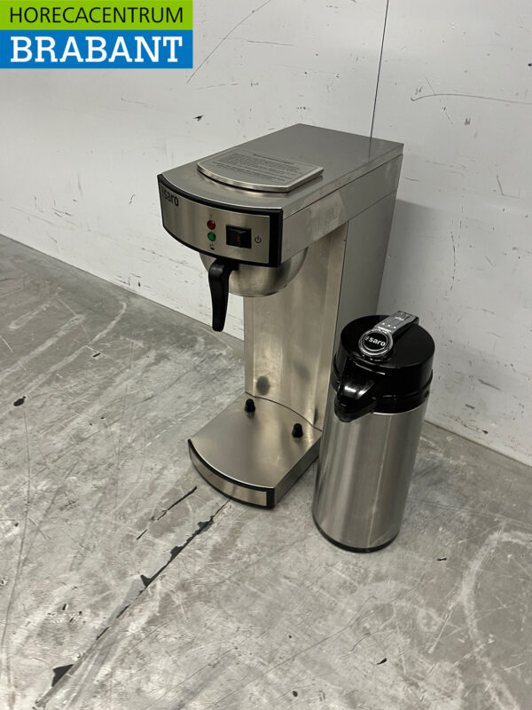 Stainless steel Saro Coffee Maker with Thermos Jug 2.2 liters 230V Horeca - Image 2