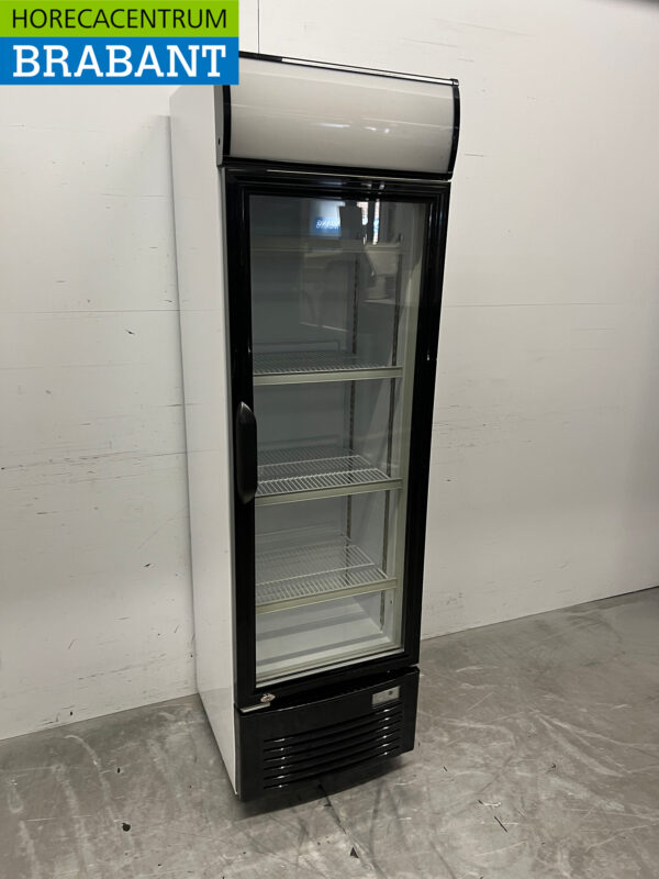 Zorro Glass door refrigerator 282 liters 230V Catering - Image 3