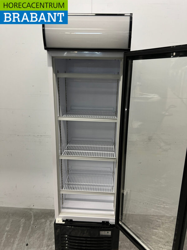 Zorro Glass door refrigerator 282 liters 230V Catering - Image 4