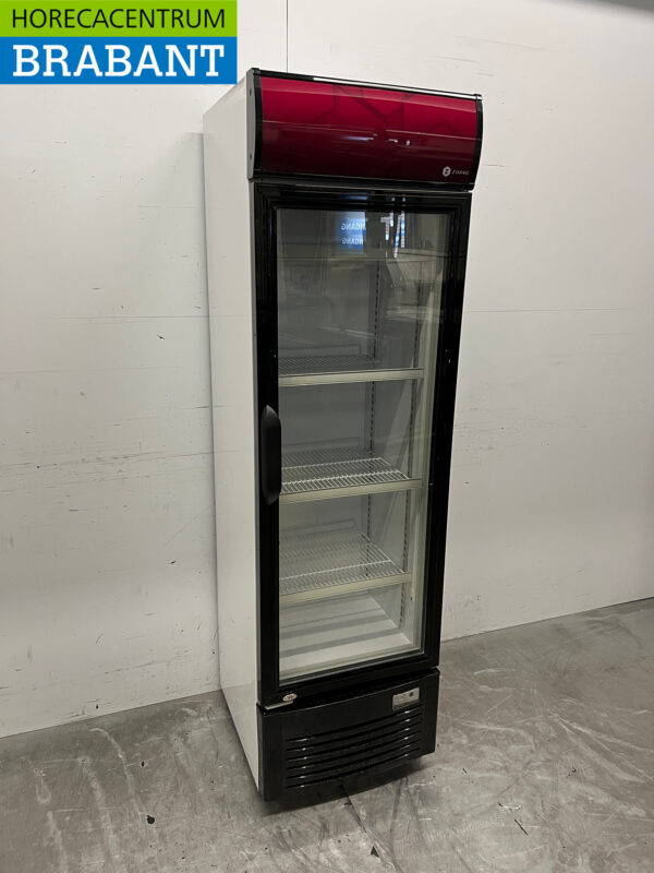 Zorro Glass door refrigerator 282 liters 230V Catering - Image 3