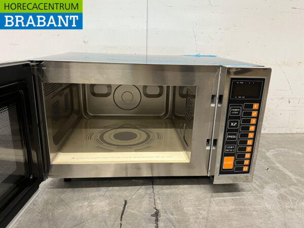 Stainless steel Saro Microwave 1000 Watt 25 liters 230V Catering - Image 4