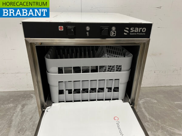 Stainless steel Saro Glass Washing Machine 230V Horeca - Image 4