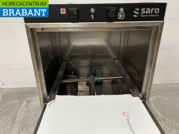 Stainless steel Saro Glass Washing Machine 230V Horeca - Image 5