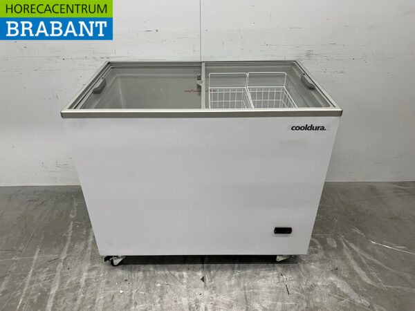 Cooldura Freezer with sliding glass lids 314 liters 230V Horeca