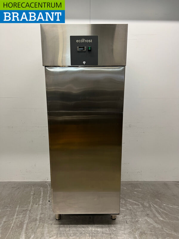 Stainless steel Ecofrost Freezer 500 liters 230V Catering