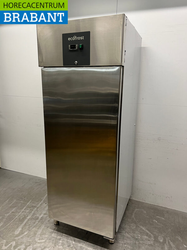Stainless steel Ecofrost Freezer 500 liters 230V Catering - Image 2